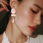Pendiente Rosa